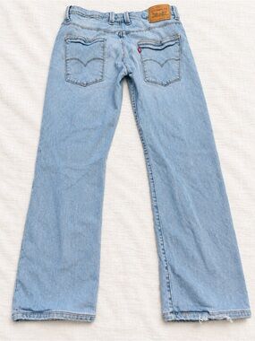 Levi’s 513 Men’s Slim Straight Jeans Light Wash W36 L34
